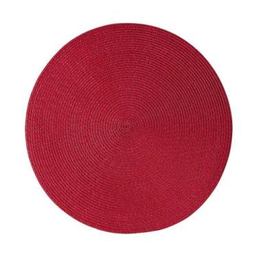 Imagem de Jogo Americano Copa e Cia Luna Blood Vermelho com 1 Unidade - Copa&Cia