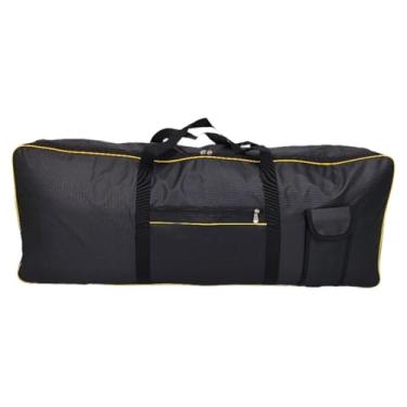 Imagem de Almencla Bolsa para Piano Eletrônico Digital com 61 Teclas, Multiuso, Tecido Oxford 600D
