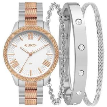 Imagem de Kit Relógio Euro Feminino Soul Bicolor - EU2036YVA/K4J-Feminino