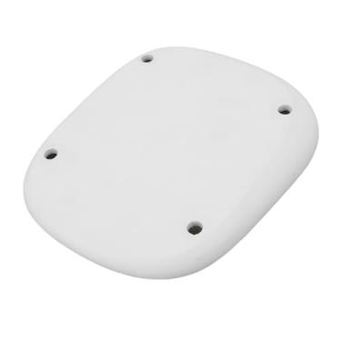 Imagem de Zopsc Suporte de Alto-falante de Mesa para LS50 Wireless II, Base Inclinada de Metal, ângulo de 15 Graus para Som Ideal, Camadas Protetoras Antiderrapantes, Redução de Vibração, (branco)