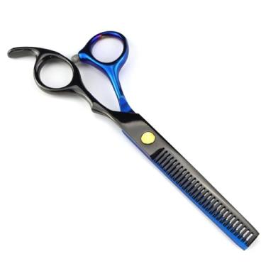 Imagem de Tesoura de corte de cabelo de aço inoxidável, tesoura de corte de cabelo profissional para cabeleireiro, salão de beleza e uso doméstico