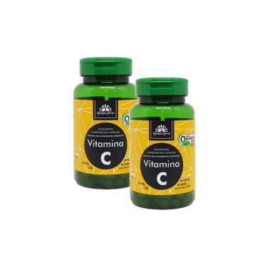 Imagem de Kit 2X: Vitamina C 430mg Orgânica Kampo de Ervas 60 Cápsulas
