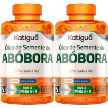 Imagem de Kit 2X Óleo de Semente de Abóbora - 120 cápsulas - Katiguá-Masculino