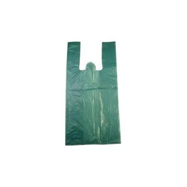 Imagem de Sacola Reciclada Azul/verde 30x40 2 Kg - Higipack