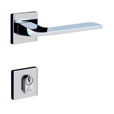 Imagem de Fechadura Entrada Roseta Cromado Ultra Line