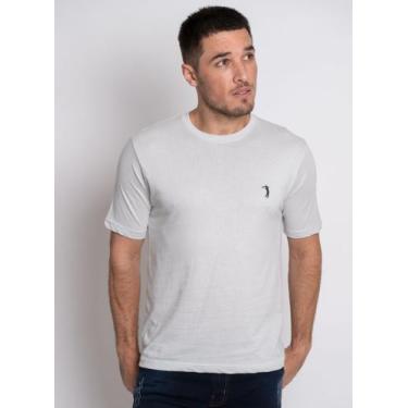 Imagem de Camiseta Cinza Lisa Aleatory, Cinza, M