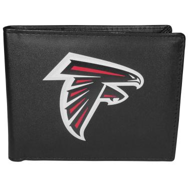 Imagem de Carteira masculina Siskiyou NFL com logotipo grande dobrável, Preto, One Size
