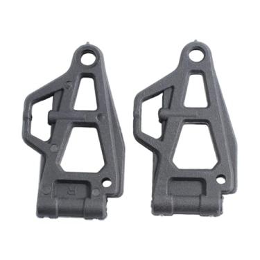Imagem de JWQFBC Conjunto de 2 Braços de Suspensão Dianteiros Inferiores para Substituição em Escala 1/18, Peças de Reposição para Modelismo, para Carros de Controle R
