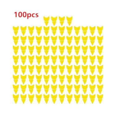 Imagem de Placa Adesiva Dupla Face Para Captura De Insetos 10-200PCS Protetor De