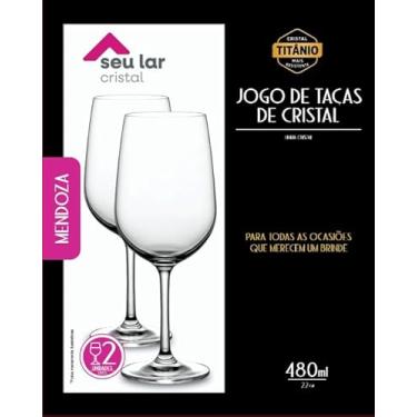 Imagem de TAÇA DE CRISTAL 480 ML KIT C/2 SEU LAR