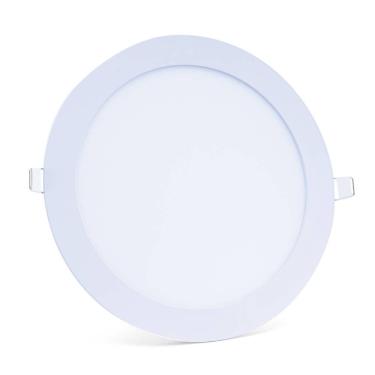 Imagem de Plafon Led Slim 18w Redondo Embutir 6500k Branco Frio Bivolt - Unidade