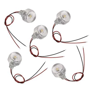 Imagem de AYNEFY Mini Spot Light, Luz de Armário LED Com Baixo Consumo de Energia para Armário de Joias e Escadas, Holofote Embutido de 1W 12V