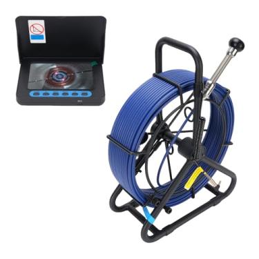 Imagem de AUNMAS Câmera de Inspeção de Tubo de Drenagem, Câmera de Esgoto IP68 à Prova d'água 1080P Com Tela de 5 Polegadas, Perfeita para Proprietários de Residências e Profissionais Em Encanamento e HVAC