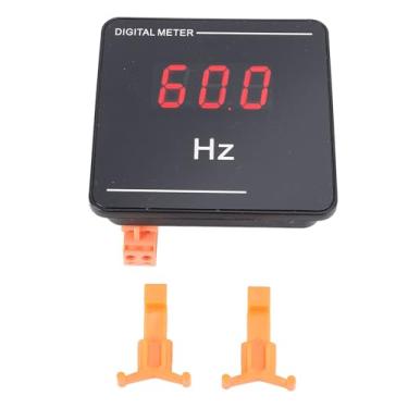Imagem de Hilitand Medidor de Frequência Digital Hz Contador Cimômetro 0,56 pol. Display LED AC50-500V 10-99,9 Hz Com Material ABS para Equipamentos Elétricos de Automação Industrial