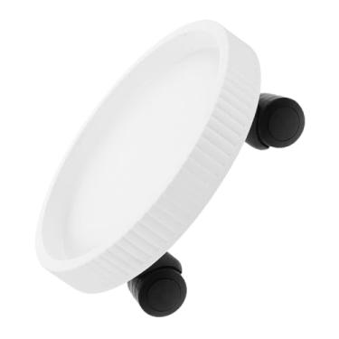 Imagem de YYBOES Suporte para vaso de flores, suporte de vaso de plantas, base rolante, bandeja de vaso de flores com rodas, carrinho de plantas com rodízio, motor de plantas com rodas, suporte interno com