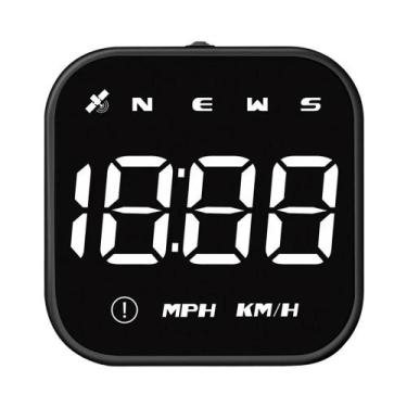 Imagem de Mini HUD Universal Para Carro G4S GPS Display Digital De Velocidade Pr