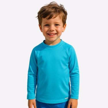 Imagem de Blusa Infantil Praia Piscina Natação Proteção Solar 1 Ao 10 - Jagar, A