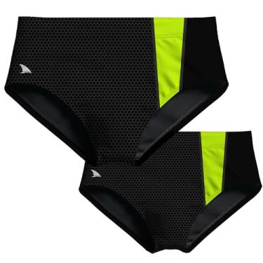 Imagem de COMBO PAI E FILHO PAR SUNGAS ELITE COM FORRO E PROTEÇÃO UV 50 CORES (Preta e Verde, GG e 4)