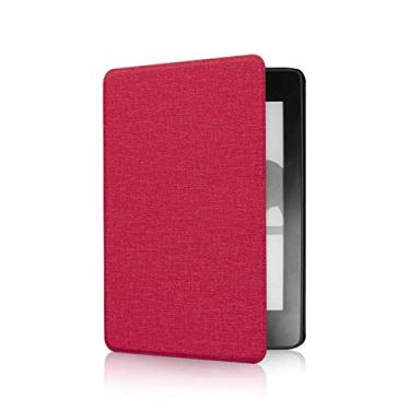 Imagem de Capinha de Protetor Água Compatível com o Kindle 10ª Geração 2019 Tela 658 Acesso Fácil aos Botões Controles Portas Design Tecido e PVC