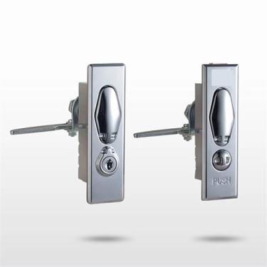 Imagem de Fechadura de chave de armário com alça de liga de zinco para ônibus caminhão carro fechadura de medição elétrica MS582 1 peça (582-2-L)