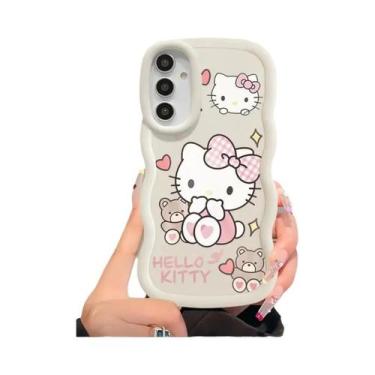 Imagem de Capa De Telefone Hello Kitty Para Samsung Galaxy A11 A22 A34 A52 A73 T