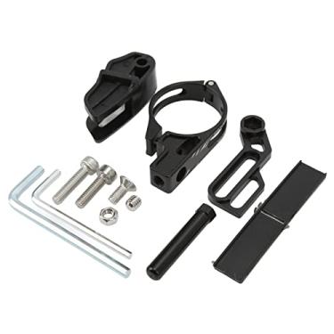 Imagem de KIMISS Protetor Universal de Guia de Corrente para Mountain Bike Lebycle - Corrente de Bicicleta de Liga de Alumínio Rs para Tubos Verticais de 31,8-34,9 Mm (Preto)