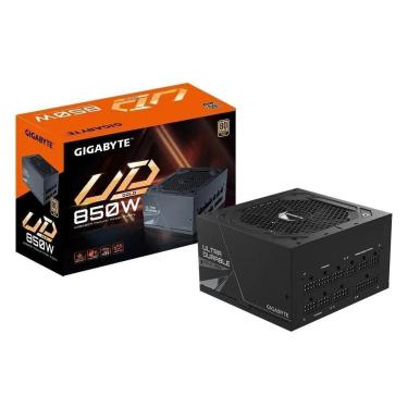 Imagem de Fonte Gigabyte Ultra Durable UD850GM, 850W, 80 Plus Gold, Modular, PFC Ativo, Com Cabo-GP-UD850GM-Unissex