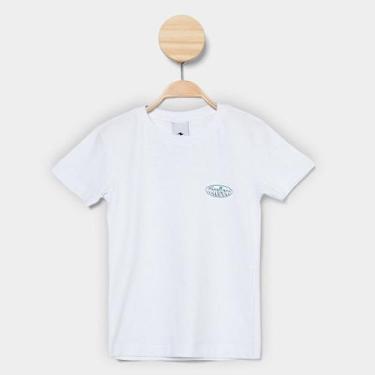 Imagem de Camiseta Infantil Nicoboco Básica Salv Menino, Branco, 4A