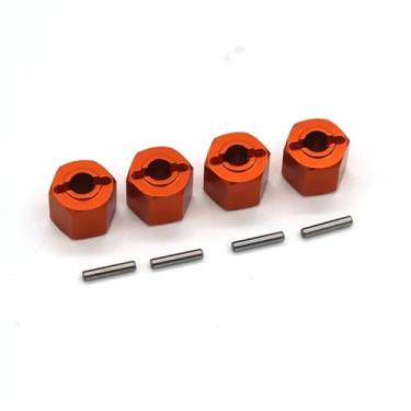 Imagem de Peças de carro RC compatíveis com ZD for Racing para DBX-10 1/10 RC Carro Upgrades Peças Acessórios Metal 12mm Roda Hex Hub Adaptador