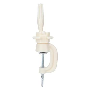 Imagem de SIWOTED Manequim Suporte Altura Ajustável Rotação de 90 Graus Peruca Braçadeira Suporte para Salão de Cabeleireiro