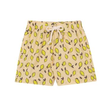 Imagem de Bermuda Infantil Menino Amarela Limão Nini & Bambini-Masculino
