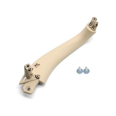 Imagem de Interior do carro esquerda direita porta interna maçaneta puxar painel capa guarnição substituição compatível com BMW X3 X4 G01 G02 F97 F98 2018 2019 2020 2021 2022(Black Left)