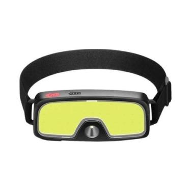 Imagem de Lanterna De Cabeça LED COB Recarregável 180 graus Lanterna De Camping 