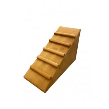 Imagem de Rampa e Antiderrapante com Degraus para Pet Cachorro e Gatos Durável Segura para Todos os Portes (Terracota)