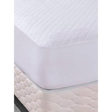 Imagem de Protetor de Colchão Solteiro Impermeável com Elástico | Capa Protetora Antiácaro, Antialérgico e Lavável – Proteção Total contra Líquidos e Poeira