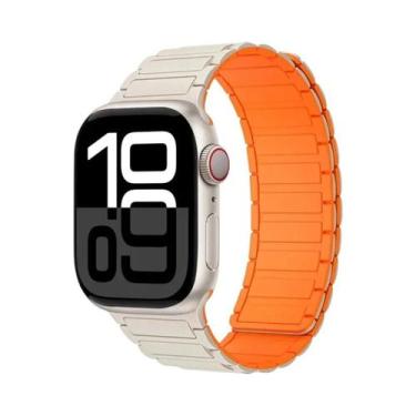 Imagem de Pulseira Magnética De Silicone 45mm 44mm 40mm 46mm 41mm 42mm 38mm Para