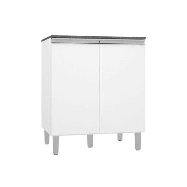 Imagem de Balcão 2 Portas Com Tampo Evidence Branco