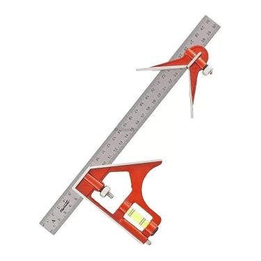 Imagem de Esquadro Combinado Com Nivel 12" 300mm - Sparta