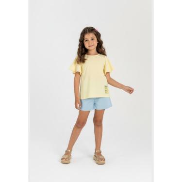 Imagem de Conjunto Infantil Blusa e Short Guloseima-Feminino