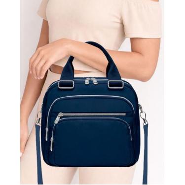 Imagem de Bolsa Feminina Grande Estilo Mochila para Passeio e Trabalho - M3M, Un