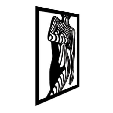 Imagem de Quadro Alto Relevo Decoração Tema Mulher Mdf Sala - JABB