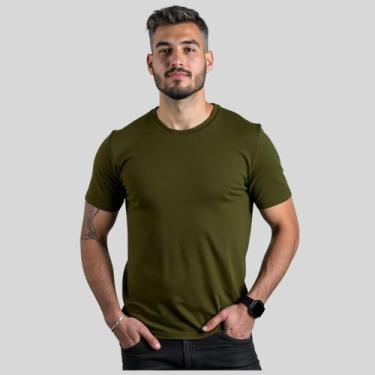 Imagem de Camisetas Masculina Algodão Básica Gola Redonda Manga Curta - Fafenix,