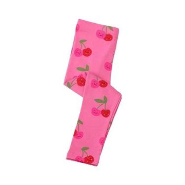 Imagem de Calças Leggings Com Estampa De Unicórnio Para Meninas 2-7 Anos Calças 