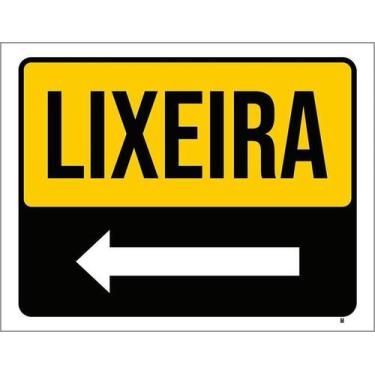 Imagem de Kit 5 Placa Acm Identifique-Se Portaria Lado Esquerda 18X23 - Sinalizo