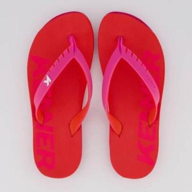 Imagem de Chinelo Kenner RED Vermelho e Rosa-Unissex