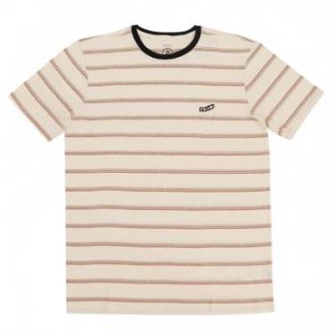 Imagem de Camiseta Volcom Ragstone - Off White (Creme)-Masculino