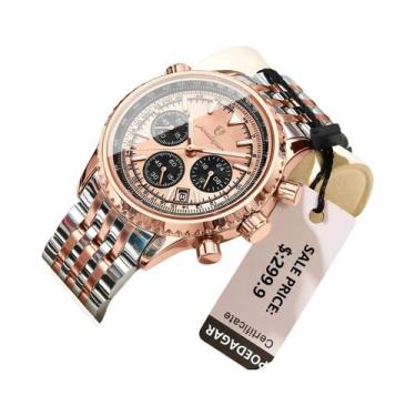 Imagem de Relógio De Pulso Masculino À Prova d'Água Com Data Luminosa E Cronógra