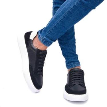 Imagem de Tênis Masculino 100% Couro Legítimo Canadá Confortável-Masculino