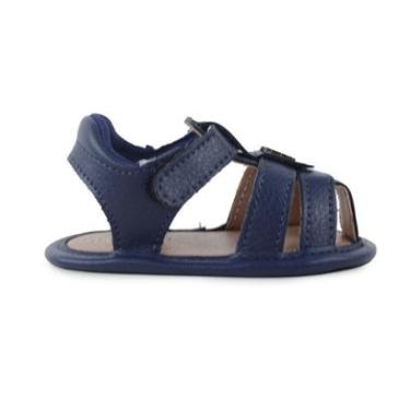 Imagem de Sandália Infantil Masculina Ortopé Azul - 272548-018-Masculino
