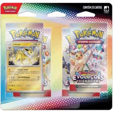 Imagem de TCG Pokemon Blister Quadruplo Evoluções Prismaticas Jolteon - Pokémon